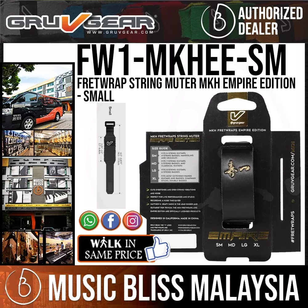 Gruv Gear MKH Empire Edition String Muter Fretwrap – Small