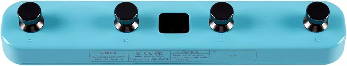 GTRS GWF4 Wireless Footswitch For GTRS Guitars - Blue