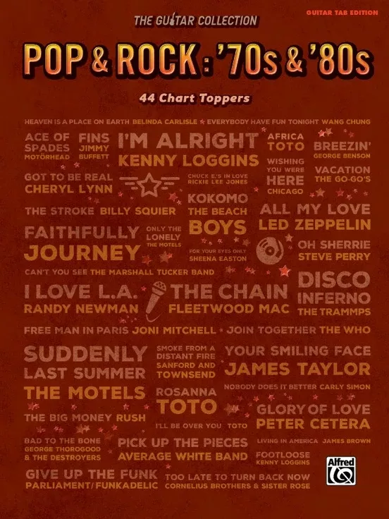 The Guitar Collection Pop & Rock 70s & 80s Tab