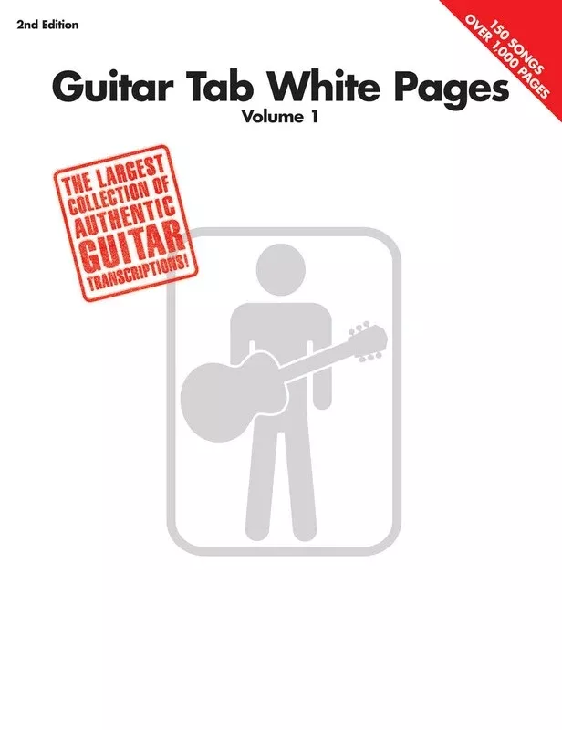 Guitar Tab White Pages Volume 1 2nd Edition