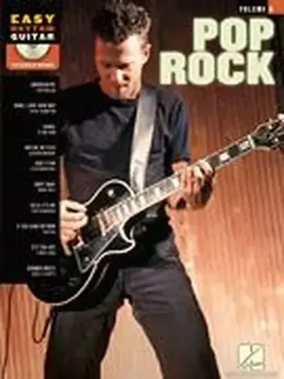Hal Leonard 00699903 Easy Rhythm GuitarVolume. 6 Pop Rock w/CD