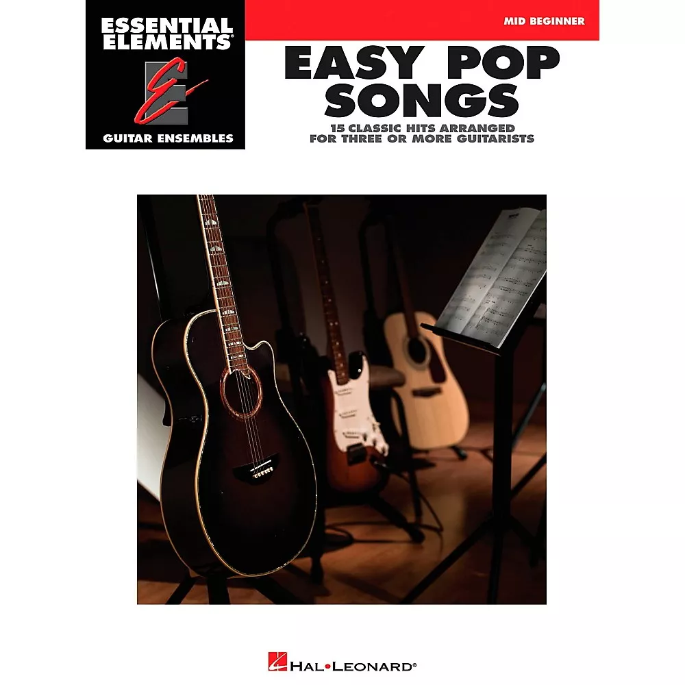 Hal Leonard Easy Pop Songs - Essential Elements Guitar Ensembles Series