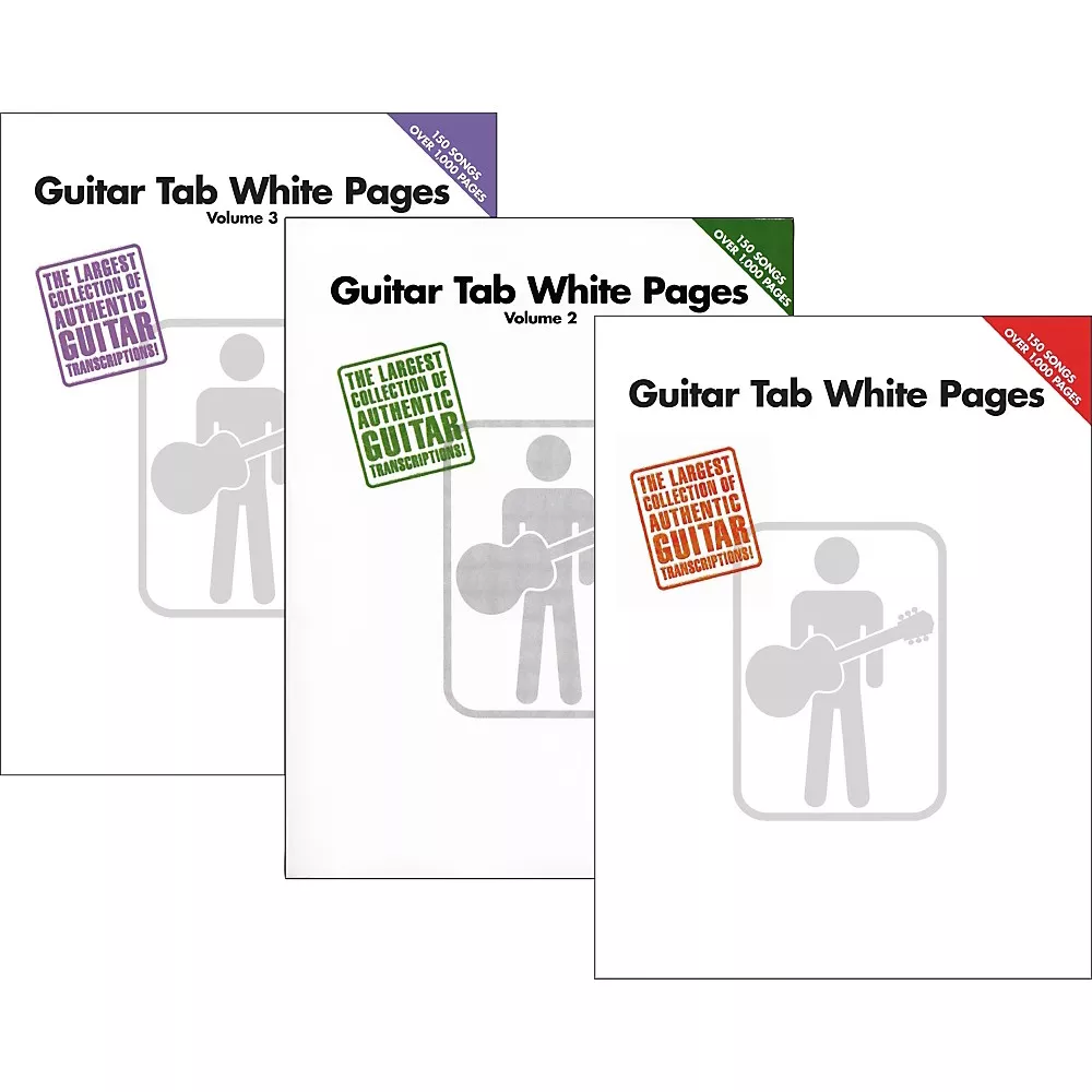 Hal Leonard Guitar Tab White Pages Vol. 1 - 3