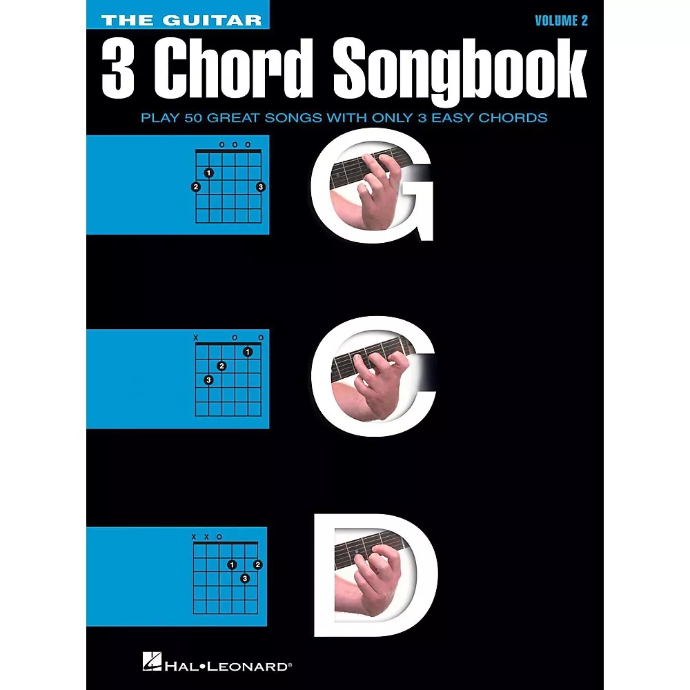 Hal Leonard The Guitar Three Chord Songbook Volume 2G-C-D