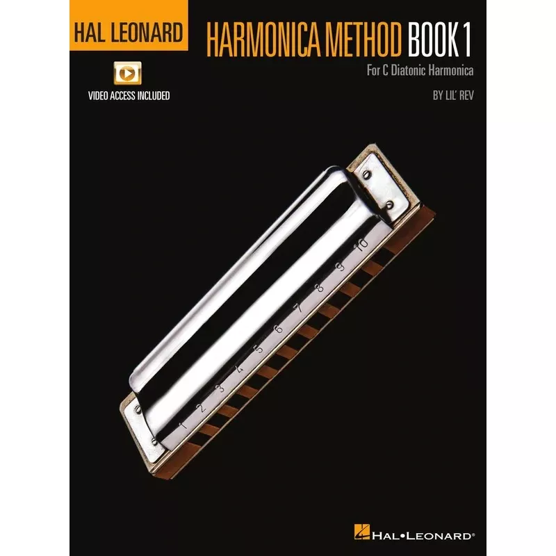 Hal Leonard Harmonica Method – Book 1 for C Diatonic Harmonica