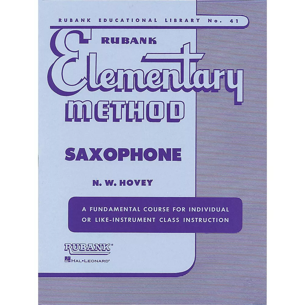 Hal Leonard Rubank Elementary Method for Saxophone