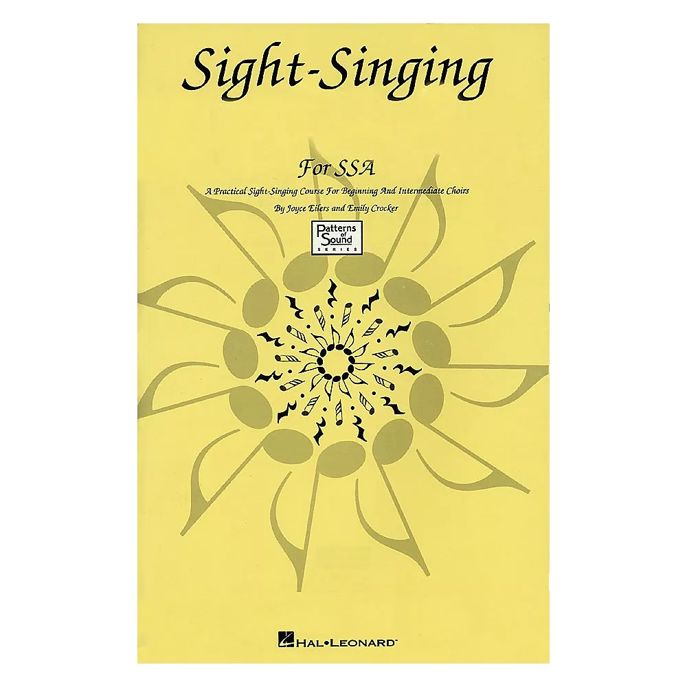 Hal Leonard Sight-Singing For SSA Singer Edition Practical Course For Beg & Intermediate Choirs