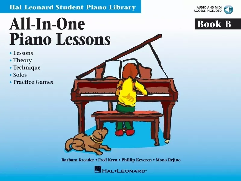 HAL LEONARD STUDENT PIANO LIBRARY ALL IN ONE BOOK B BK/OLA