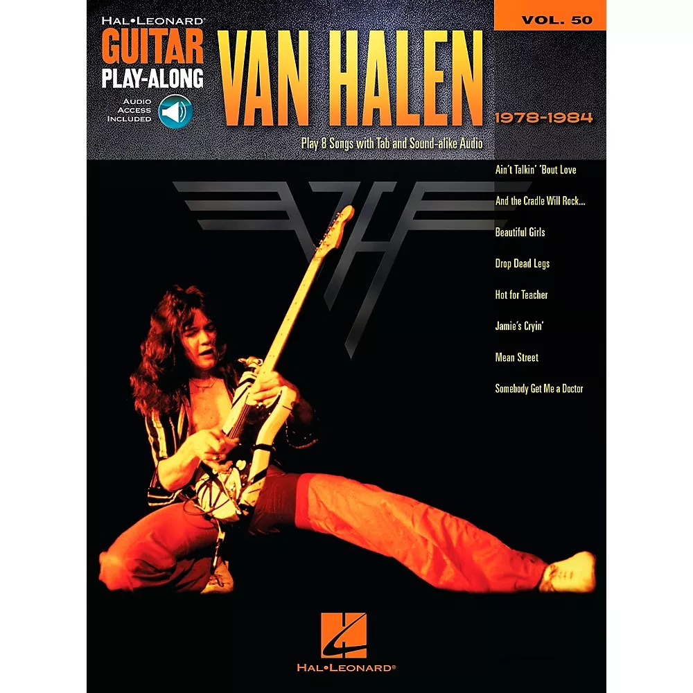 Hal Leonard Van Halen 1978-1984 - Guitar Play-Along, Volume 50 Book