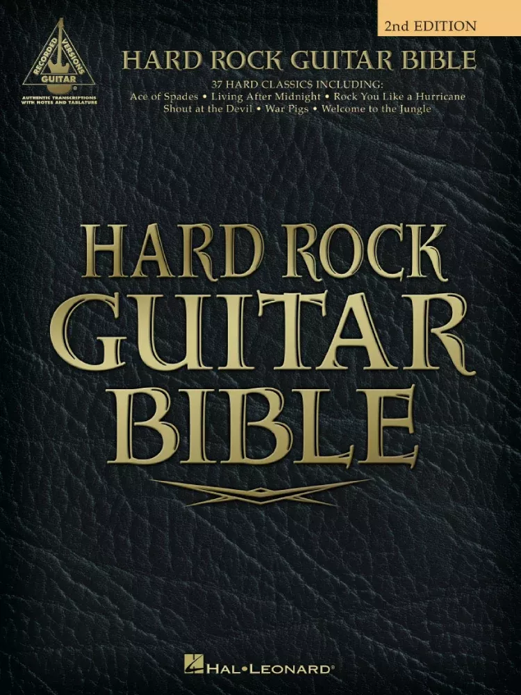 Hard Rock Guitar Bible 2nd Edition Recorded Version Guitar Tab