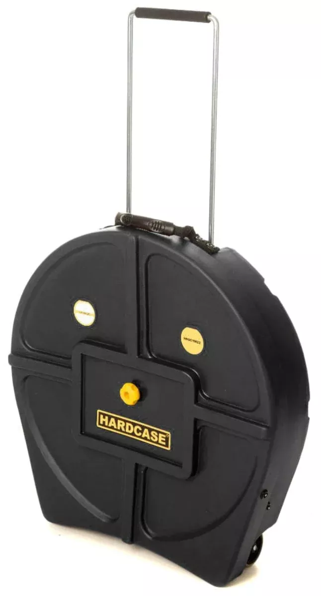 Hardcase HN9CYM22 22" Rolling Cymbal Case in Black