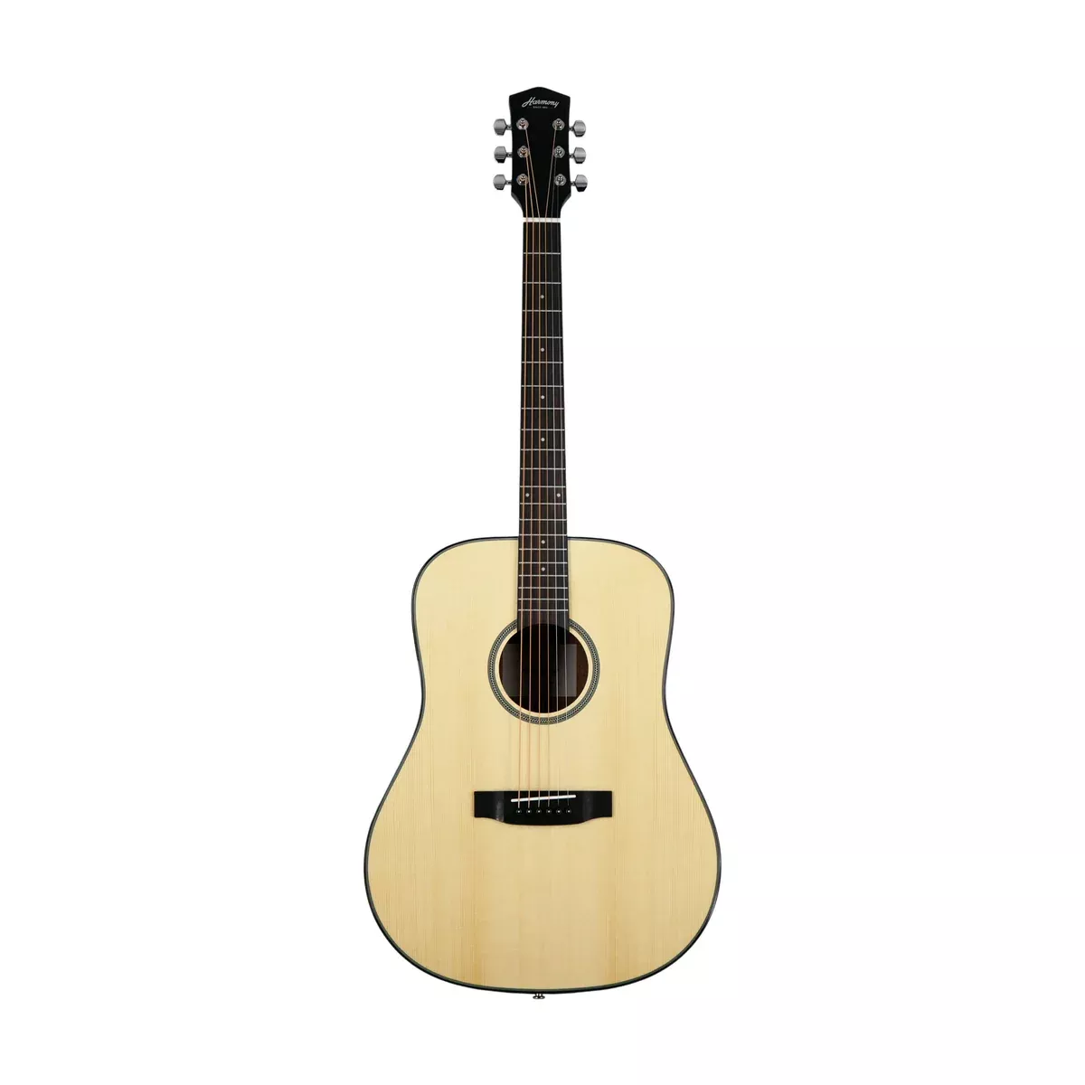 Harmony Foundation Series Terra FS Dreadnought Acoustic Guitar, Natural Gloss