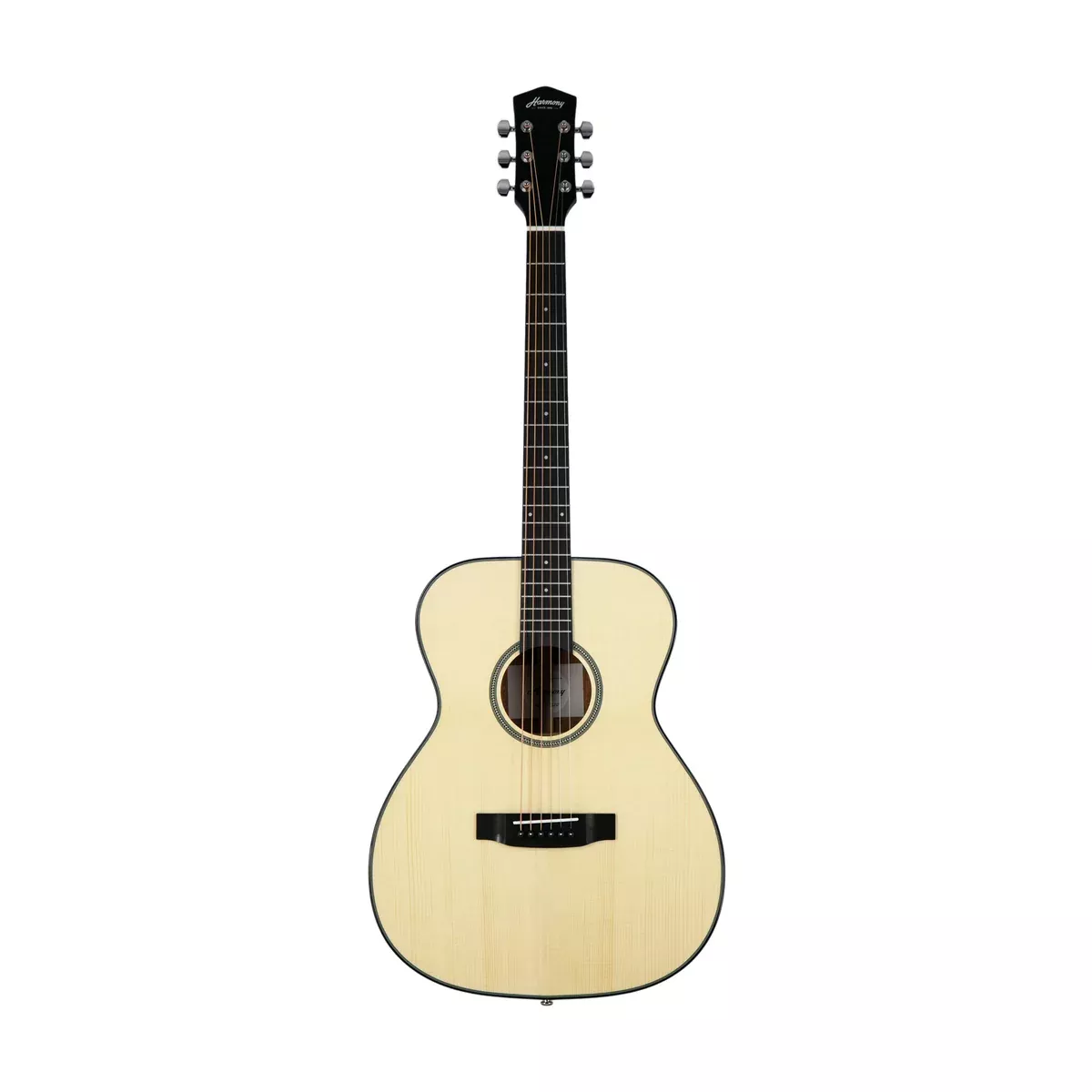 Harmony Foundation Series Terra FS OM Acoustic Guitar, Natural Gloss