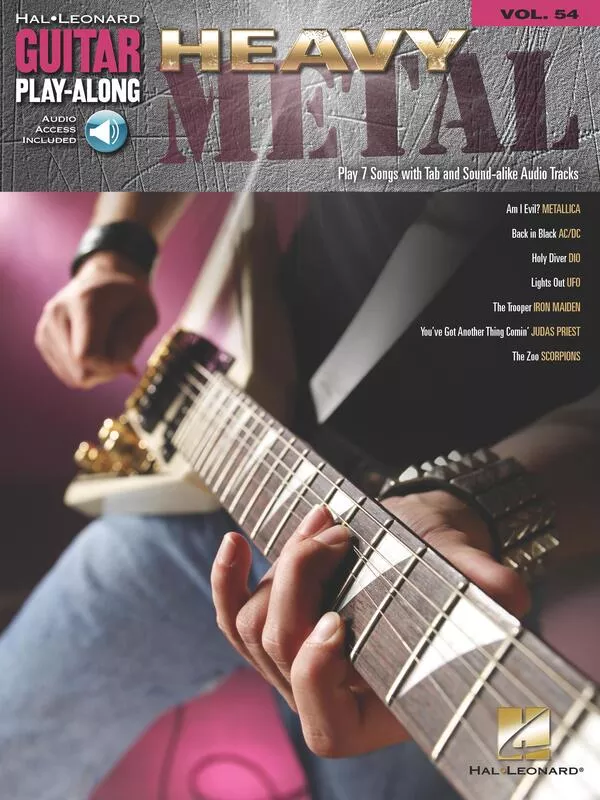 Heavy Metal Guitar Playalong Volume 54 BK/CD