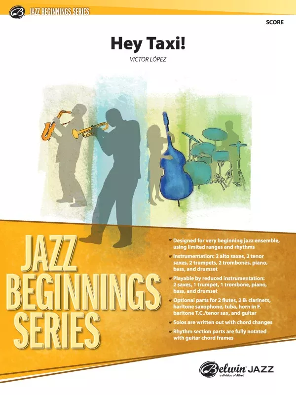 Hey Taxi!: Jazz Ensemble Conductor Score & Parts