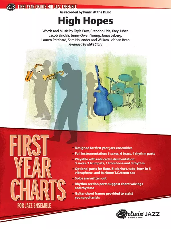 High Hopes: Jazz Ensemble Conductor Score & Parts