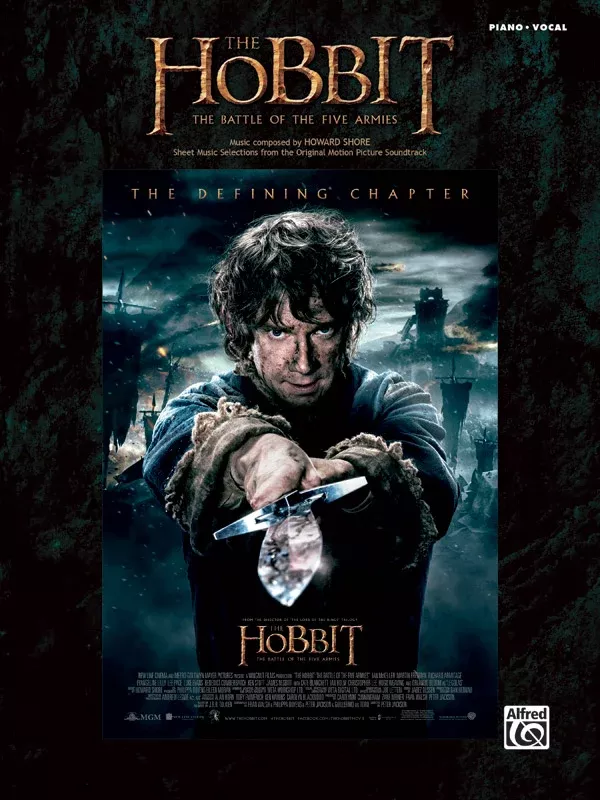 The Hobbit: The Battle of the Five Armies: Piano/Vocal Book