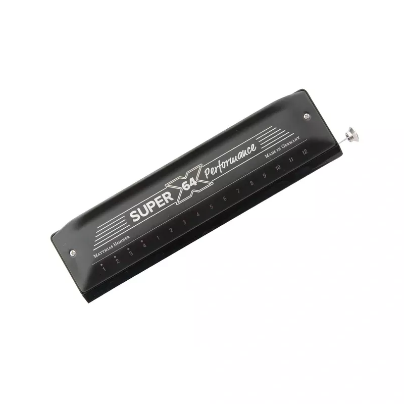 Hohner M758601 Super 64X Performance Chromatic Harmonica
