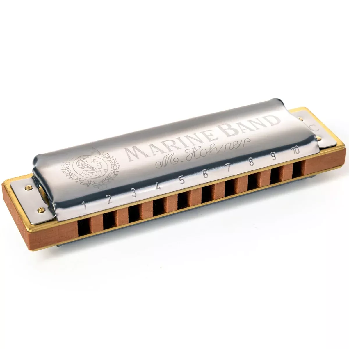 Hohner Marine Band Classic 1896 10 Hole Harmonica Bb
