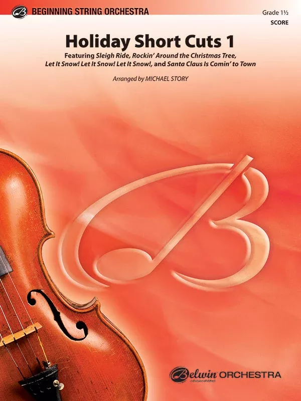Holiday Short Cuts 1: String Orchestra Conductor Score & Parts