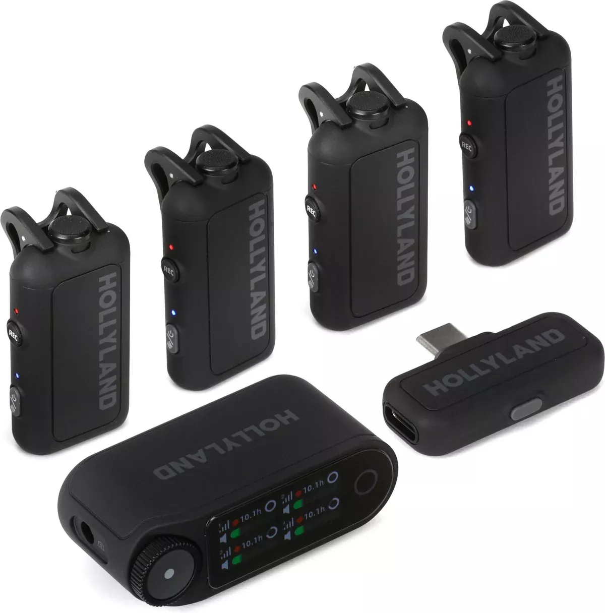 Hollyland Lark Max 2 Combo 4-person Digital Wireless Microphone System