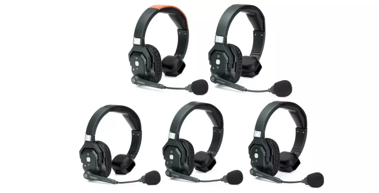 Hollyland Solidcom SE 5S 5-person Wireless Intercom System - Global Version