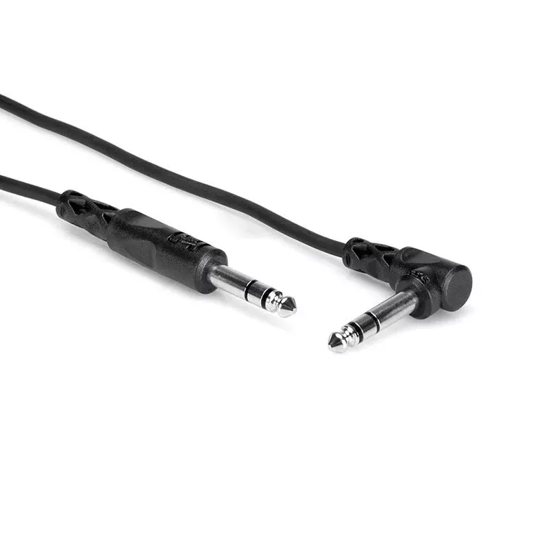 Hosa 1/4″ TRS to 1/4″ TRS Angle Cable
