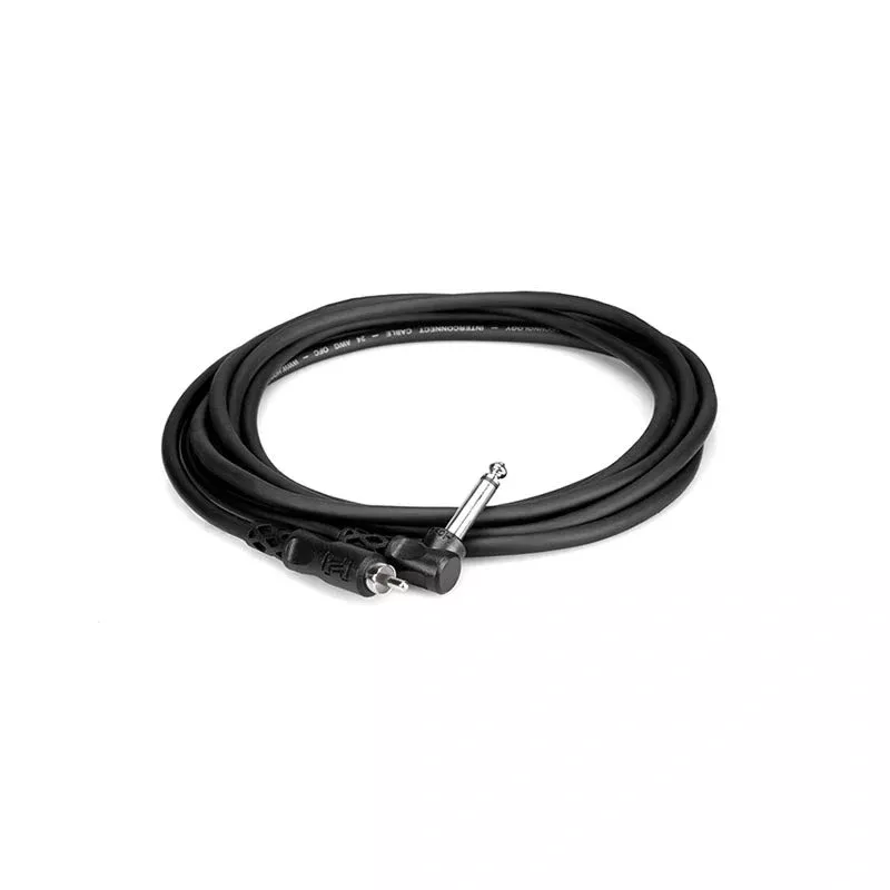 Hosa Cable 1/4″ TS RA – RCA 3ft
