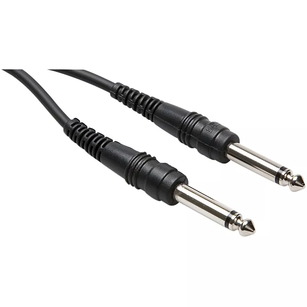 Hosa CPP103BLM 1/4" TS to 1/4" TS Unbalanced interconnect Audio Cable 3 ft.