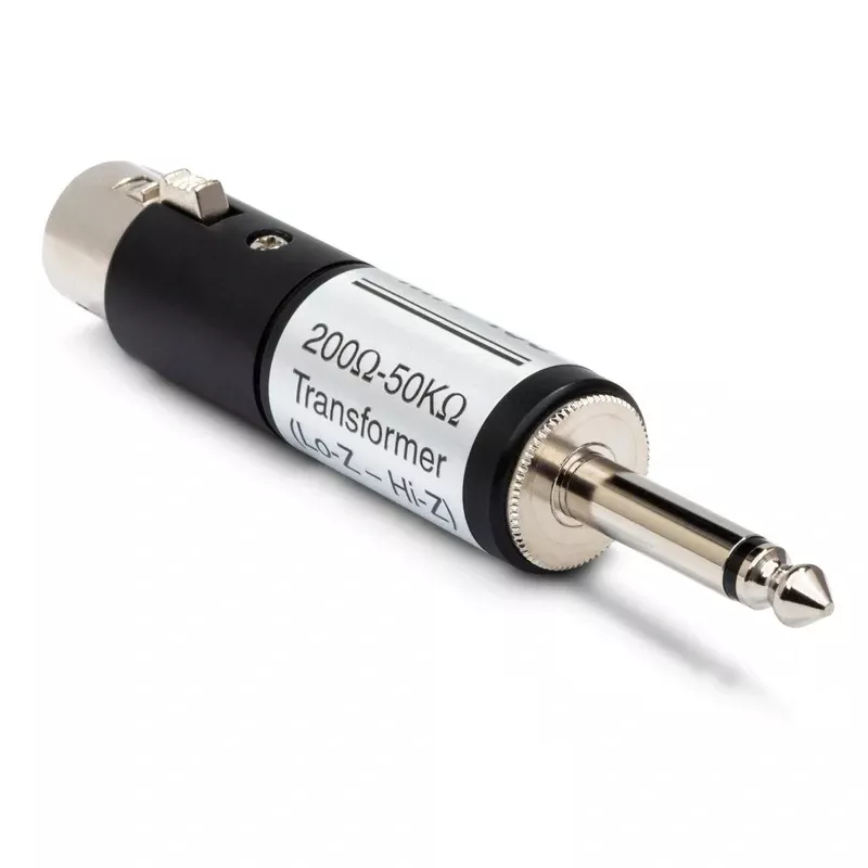 Hosa Technology MIT-435 XLR3F to 1/4″ TS Impedence Transformer