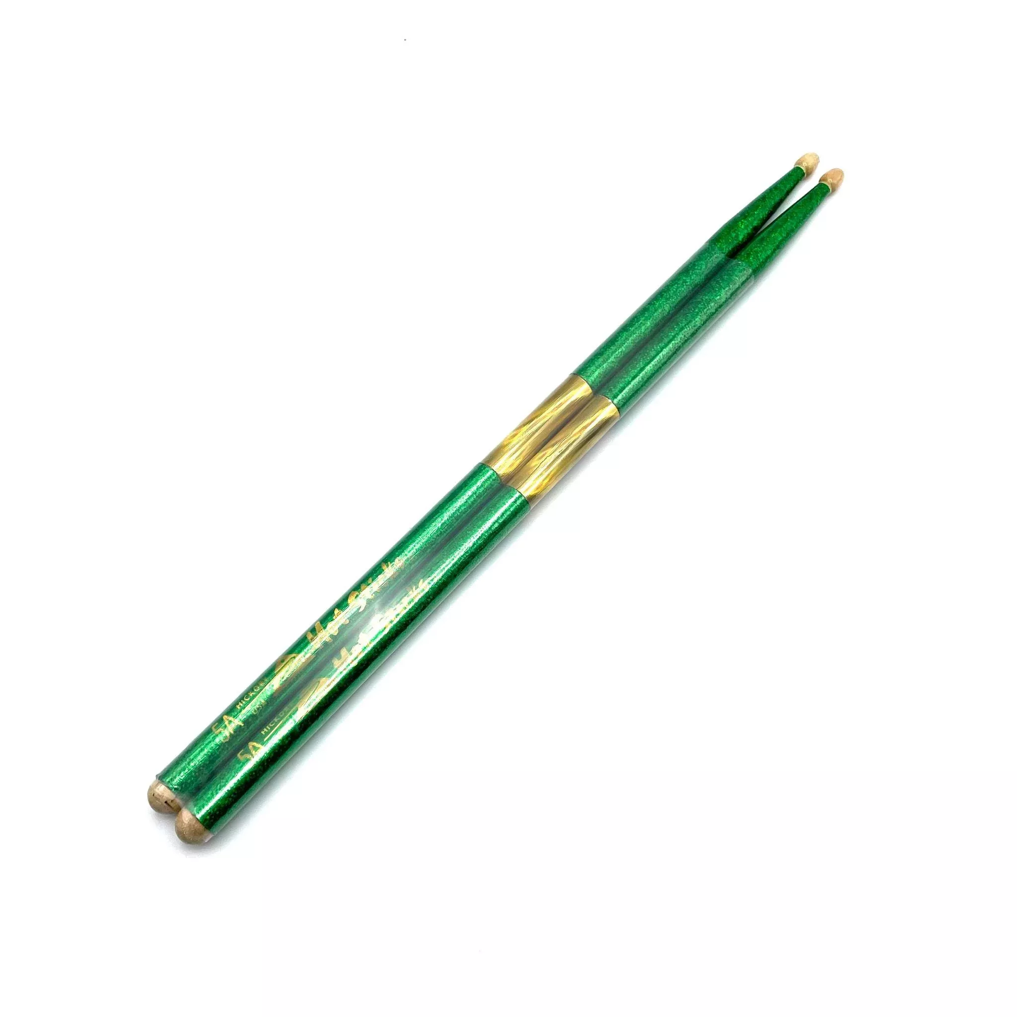 Hot Sticks 5A Wood Tip Macrolus - Green Sparkle