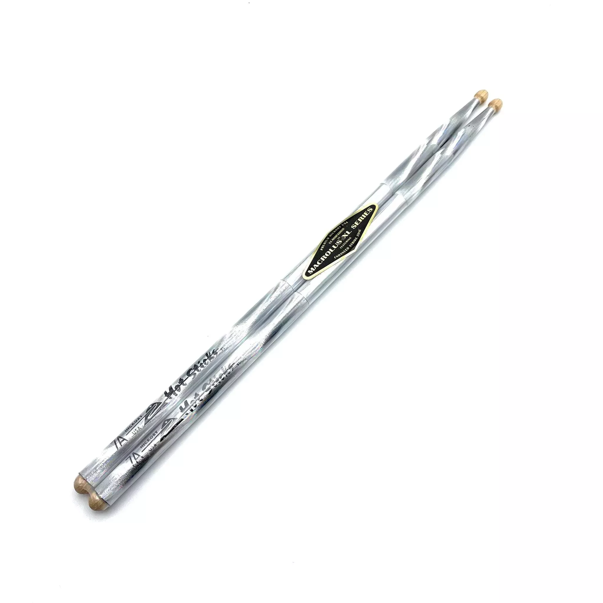 Hot Sticks 7A Wood Tip Macrolus - Silver