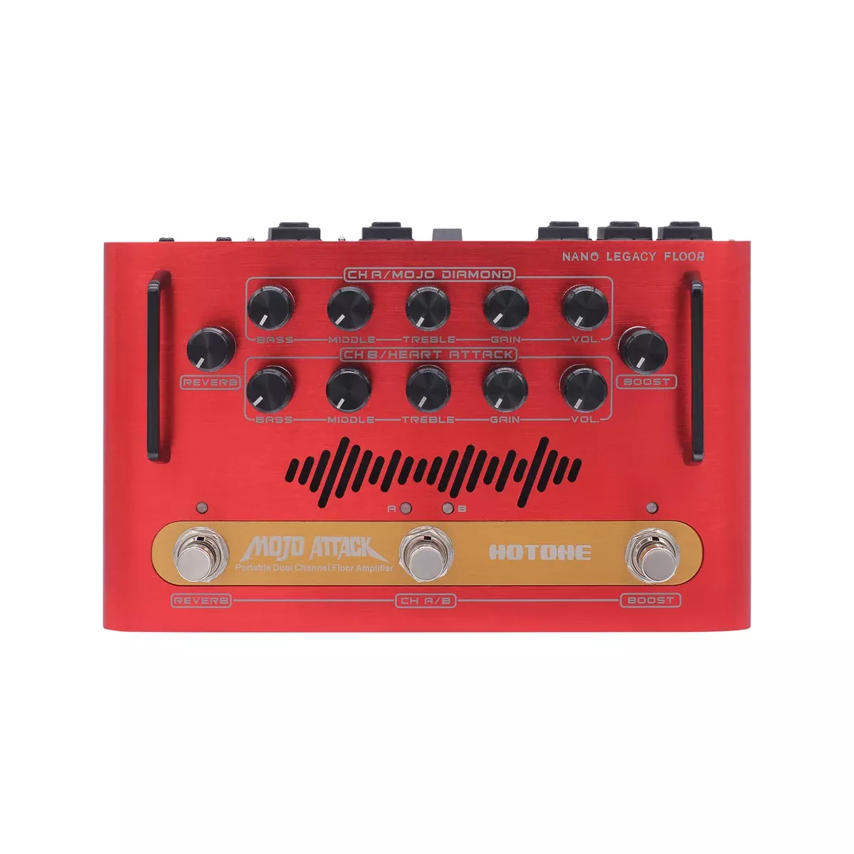 Hotone Mojo Attack Floor Amplifier Guitar Effects Pedal