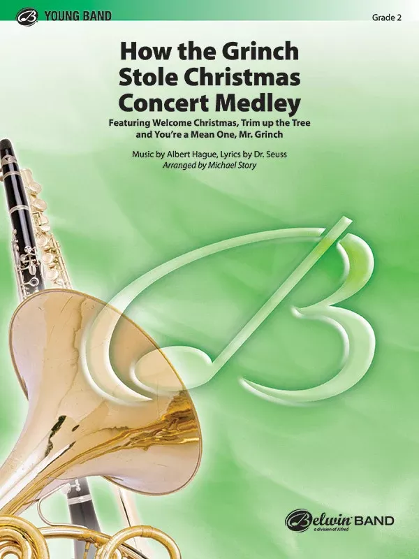 How the Grinch Stole Christmas: Concert Band Conductor Score & Parts