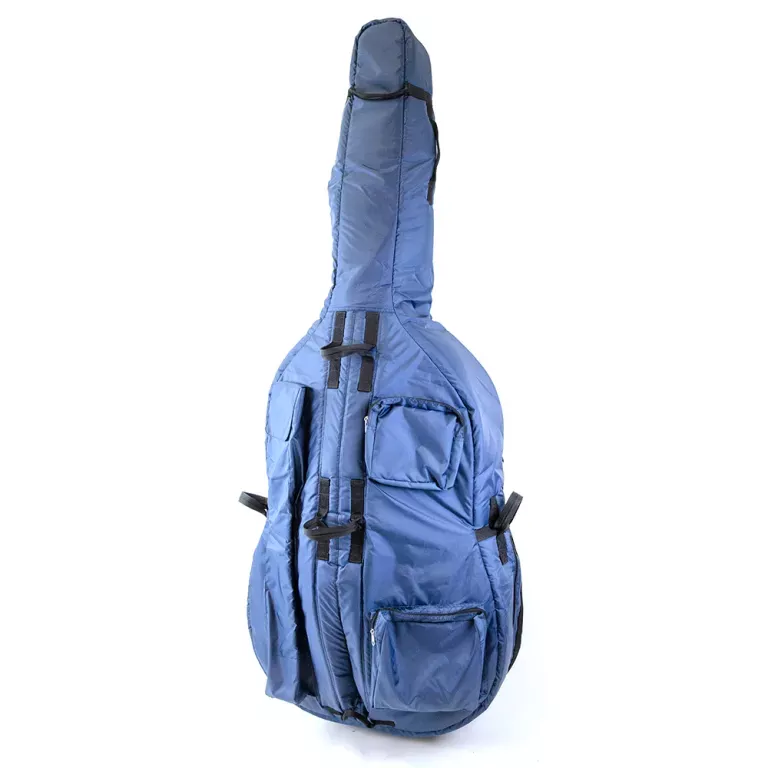 HQ Cobble Pro Grade Double Bass Bag Blue