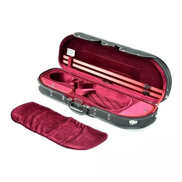 HQ Lightweight Half Moon Violin Case 4/4 Size