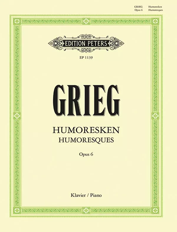 Humoresques Op.6: Piano Solo