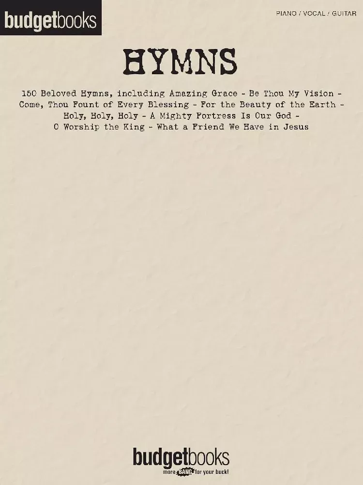 Hymns Budget Books PVG