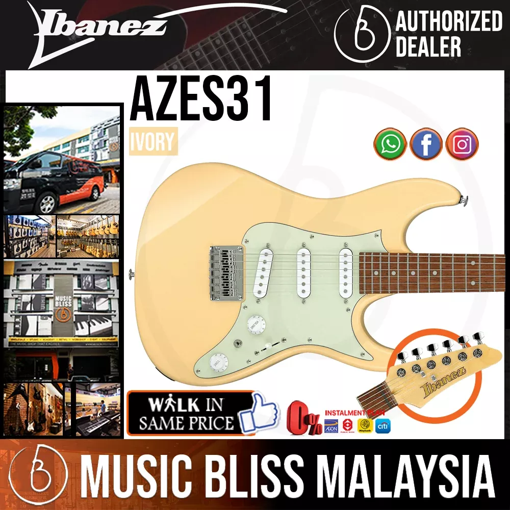 Ibanez AZES31 Electric Guitar - Ivory