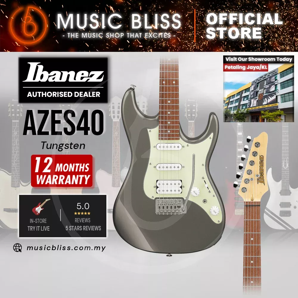 Ibanez AZES40 Electric Guitar – Tungsten
