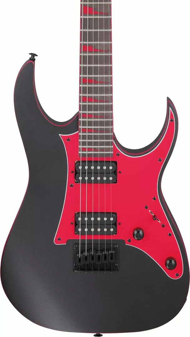 Ibanez GIO GRG131DX Electric Guitar in Black Flat