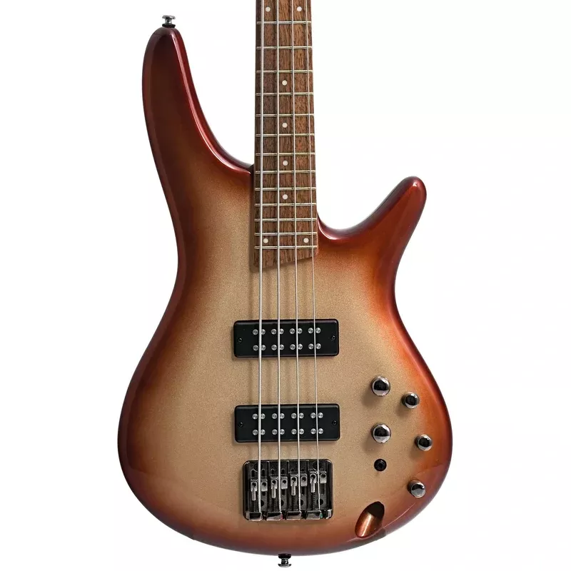 Ibanez SR300E 4-String Bass, Charred Champagne Burst