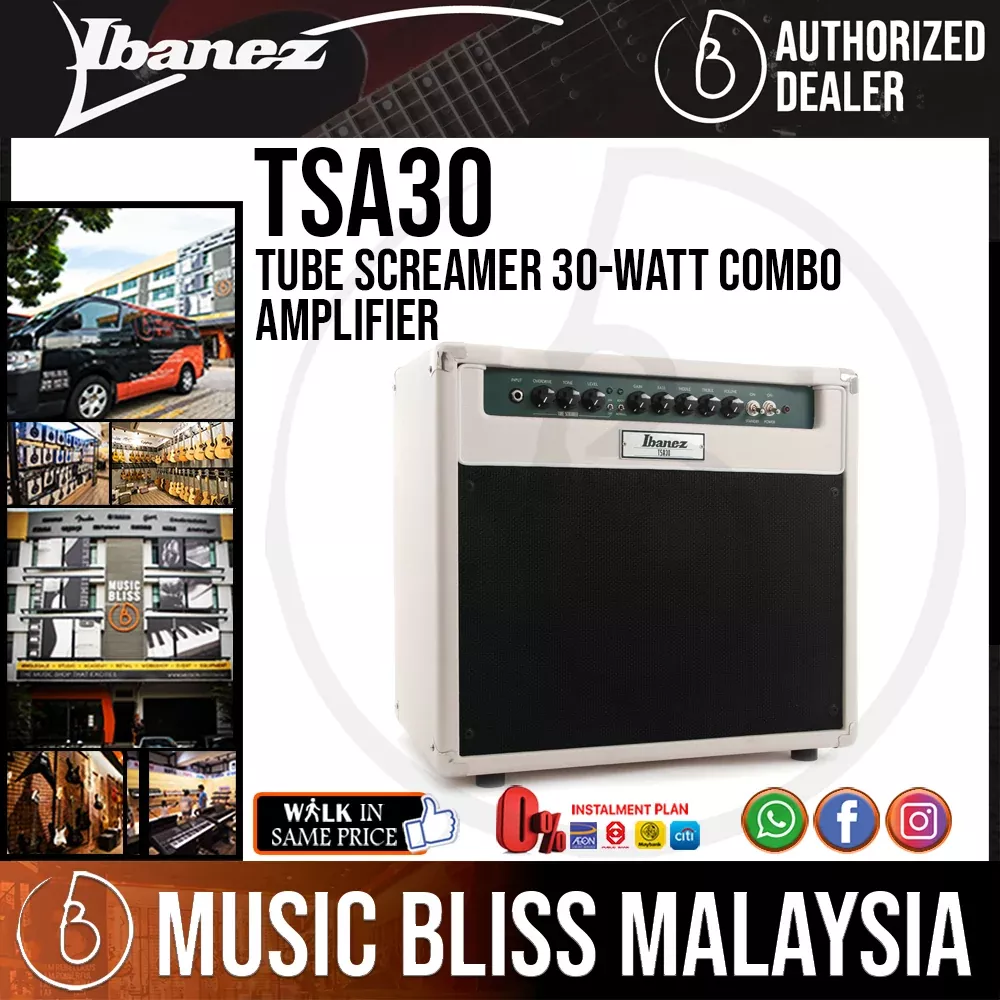 Ibanez TSA30 Tube Screamer 30-Watt Combo Amplifier