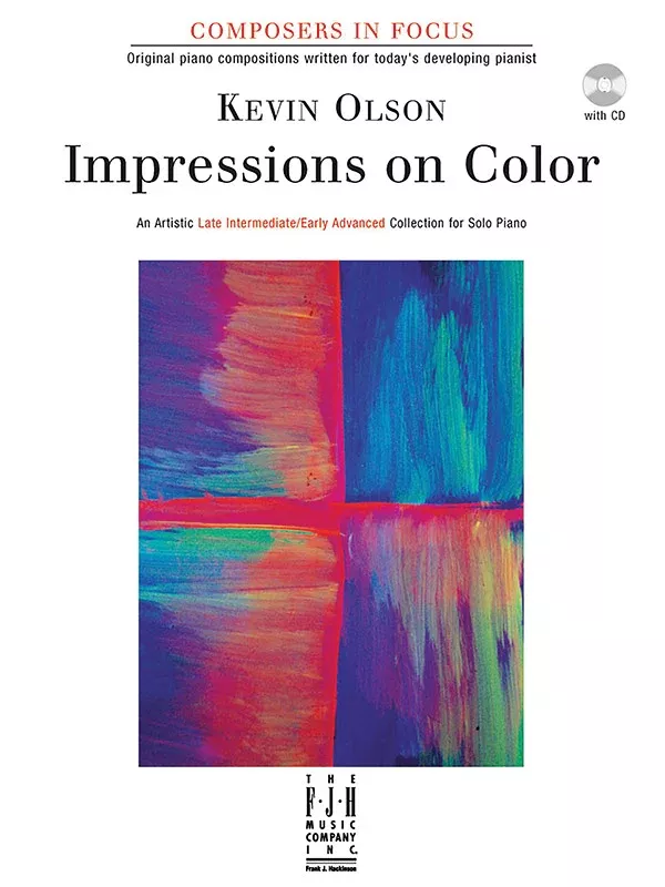 Impressions on Color: Late Intermediate/Early Advanced Piano Book