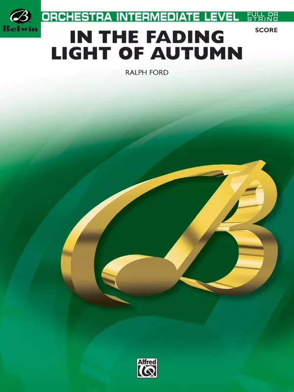 In the Fading Light of Autumn: Full Orchestra Conductor Score
