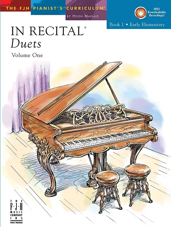 In Recital Duets, Volume One, Book 1: Piano Book
