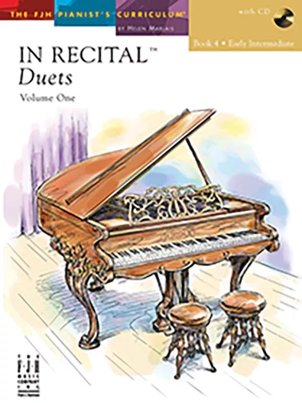 In Recital Duets, Volume One, Book 4: Early Intermediate Piano Book