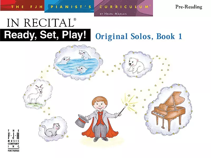 In Recital Ready, Set, Play!, Original Solos, Book 1: Piano Book