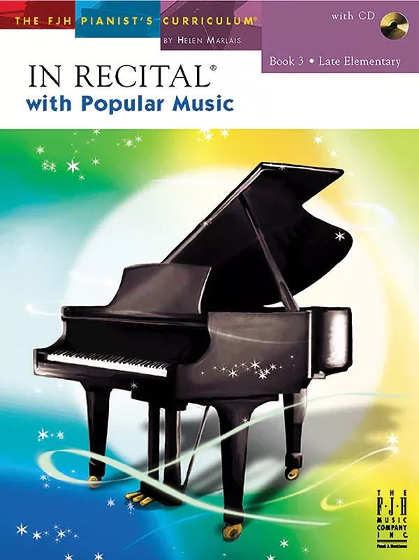 In Recital with Popular Music, Book 3: Piano Book