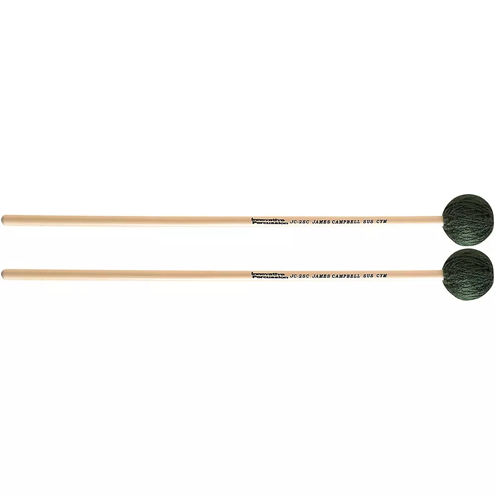 Innovative Percussion Suspended Cymbal Mallet Green Yarn